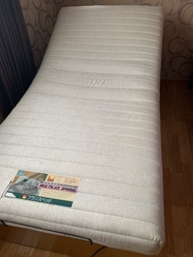 フランスベット電動 リクライニングシングルベット