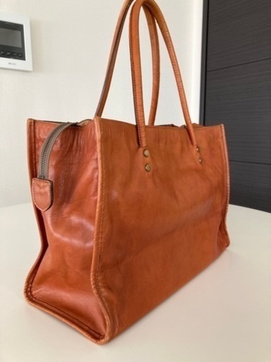 【最終値下げ】皇室御用達somesソメスサドル　レザートートバッグ　ブラウン？