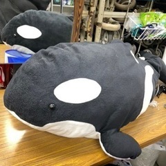 0210-009 【無料】 MEGA BIG シャチぬいぐるみ