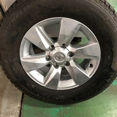 265/65R17トヨタ純正ハイラックスタイヤ付きホイール2本