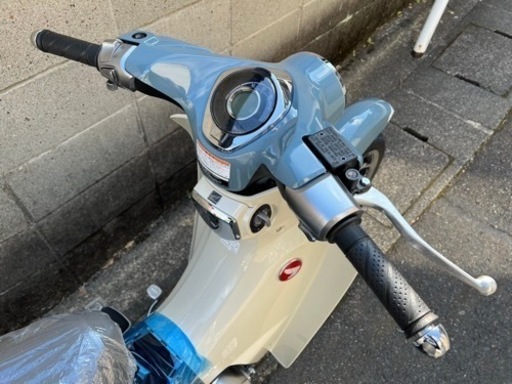【スーパーカブC125】ホンダ車　新車　グレー　1台限定、販売中❗️若林自転車　浜大津店　SALE❗️