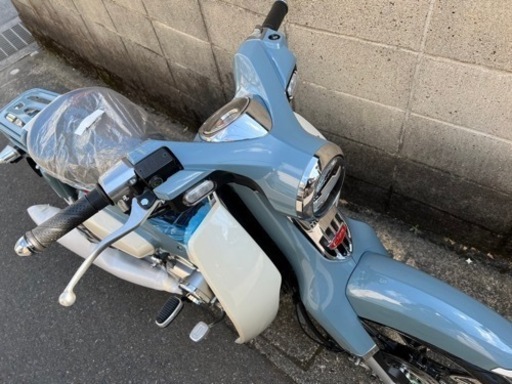 【スーパーカブC125】ホンダ車　新車　グレー　1台限定、販売中❗️若林自転車　浜大津店　SALE❗️
