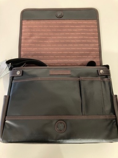 最終値下げ　新品/未使用　フジタカ ショルダーバッグ FUJITAKA  桃山