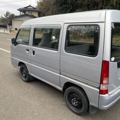 明日から働きます　車検超ロング　サンバー　切り替え四駆　の画像