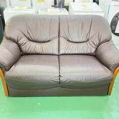 ★２Pソファ★ラブソファ 合皮 ハイバック 家具 リビング リラックス 応接