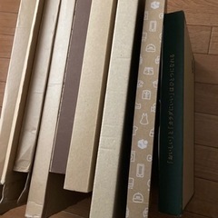 中古ダンボール箱各種の画像