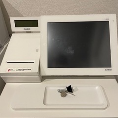 極美品　CASIO V-R200 POSレジ　レジスター　レシートの画像