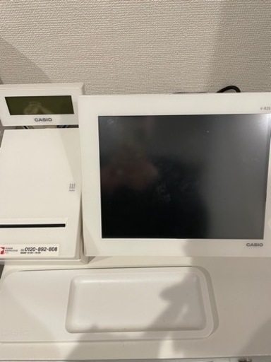 極美品　CASIO V-R200 POSレジ　レジスター　レシート