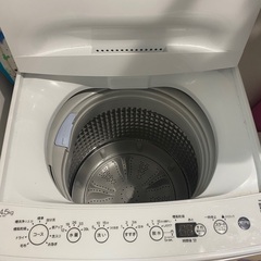 【直接取引】Haier 4.5kg全自動洗濯機 BW-45A 一人暮らし用の画像