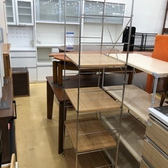 ユニットシェルフ　無印良品　ナチュラル　オーク材