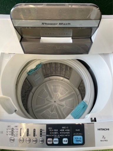 HITACHI 洗濯機　分解洗浄済　16,000円