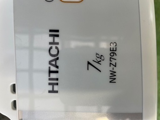 HITACHI 洗濯機　分解洗浄済　16,000円