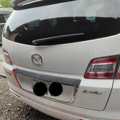 マツダ　MPV LY3P S 後期　パールホワイト　禁煙車　車検1年　8人乗りの画像