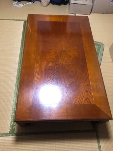 木製 天然木 ダイニングテーブル ローテーブル センターテーブル 150×90×34 配送可能