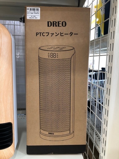 PTCファンヒーター　 DREO 未使用品