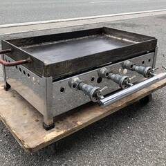 ☆ 中古品 卓上焼き台 卓上グリドル LPガス（プロパン） 3バ...