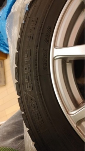 スタッドレスホイルセット　195\65R15 5x100