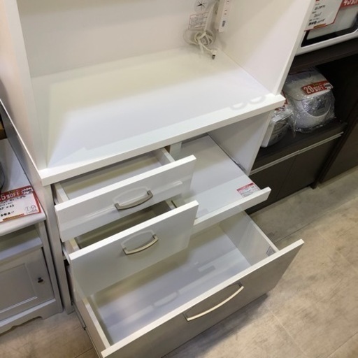 【ホワイト キッチンボード】
