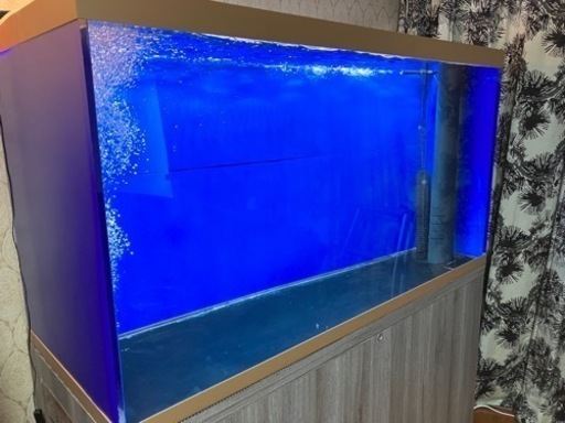 大型オーバーフローアクリル水槽♪   W1500×L600×H800