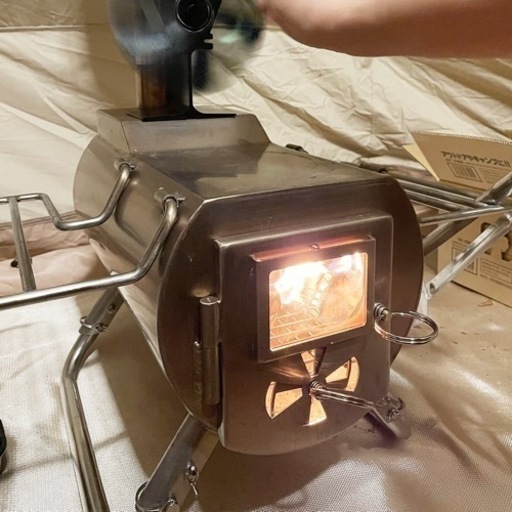 薪コンロ Gstove Heat View 本体セット