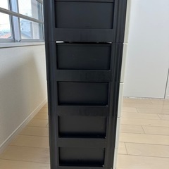 アイリスオーヤマ PG-725 5段 ウッドトップチェストの画像