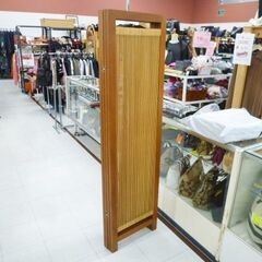 木製パーテーション 4連 高さ約165cm 衝立 和風 折りたたみ 苫小牧西店 の画像