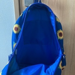 子供用リュック ひまわり柄差し上げますの画像