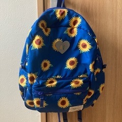 子供用リュック ひまわり柄差し上げますの画像