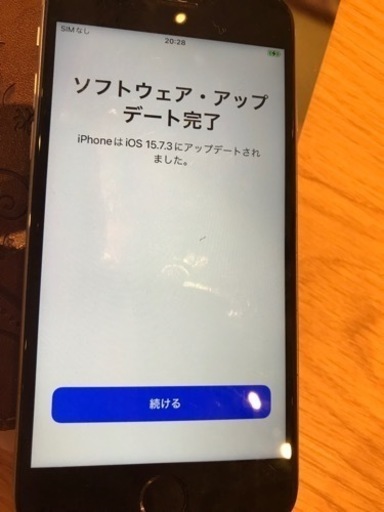 SIMフリー　iPhone 6S 16GBバッテリー液晶 新品交換 済　iOS 15.7.3 