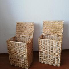 大きなカゴ､籠２つ