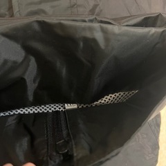 新品　レインコート　メンズXXL  黒　上下　ズボン　バイザーの画像