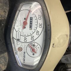 美品です　東京大塚発スズキ・レッツ 　CA4AA--　現役バイク　R6.1まで自賠保険付き(別途）　の画像