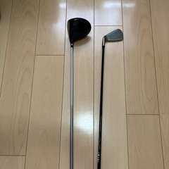 【受け渡し決定】ゴルフクラブ　ドライバー&5番アイアン