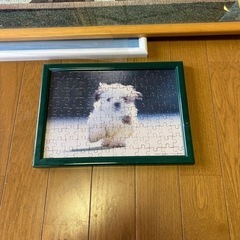 家を片付けてます。パズル出ました❣️の画像