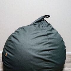 hanalolo ビーズクッションカバーのみ ホワイトベージュの画像