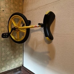 姪が使っていた一輪車