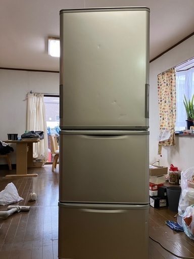 SHARP冷蔵庫３５０Ｌ　両開きドア