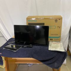 2021年製【保証期間残あり】 Hisense ハイセンス ハイビジョンLED液晶テレビ 24型 24A50 リモコン付