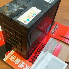 廃バッテリー INDIGO 55B24R インディゴ 古いバッテリー 使用済み ジャンクの画像