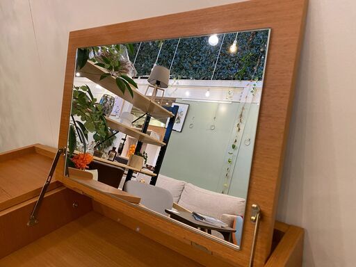 宇都宮でオシャレな家具を探すなら『オトワリバース！』美品 廃盤 ウニコ unico ドレッサー アルベロ ALBERO ブラウン スツ