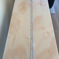 大理石 センターテーブル カフェテーブルの画像