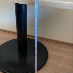 大理石 センターテーブル カフェテーブルの画像