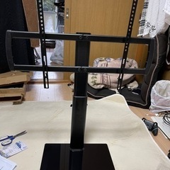 【受渡決定】テレビスタンド【一応ジャンク扱いで】