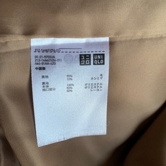 美品‼️ レディースユニクロ 秋冬 ウール カシミヤ チェスター コートの画像