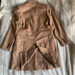 美品‼️ レディースユニクロ 秋冬 ウール カシミヤ チェスター コートの画像