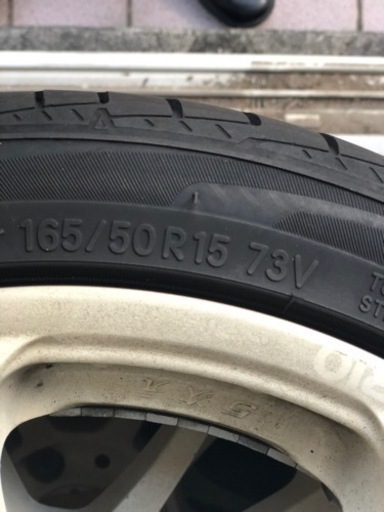 中古ホイル付きタイヤセット