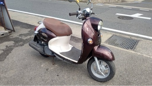 YAMAHA ビーノ　4サイクル　原付　メットインスクーターバイク　オートバイ