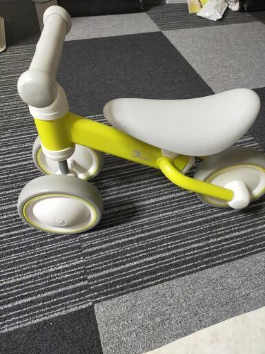 D-bikeminiプラスイエロー(1台)【アイデス】[ディーバイクミニ プラス 三輪車 乗用玩具]