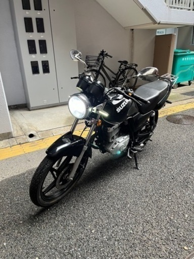 【スズキ　EN125 小型ミッション　美車　カスタム　自賠責付きR6年9月
