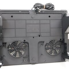 中古品 YAMAZEN ヤマゼン KES-WL1456E-H IHクッキングヒーター 1400W 2口 脚付きの画像